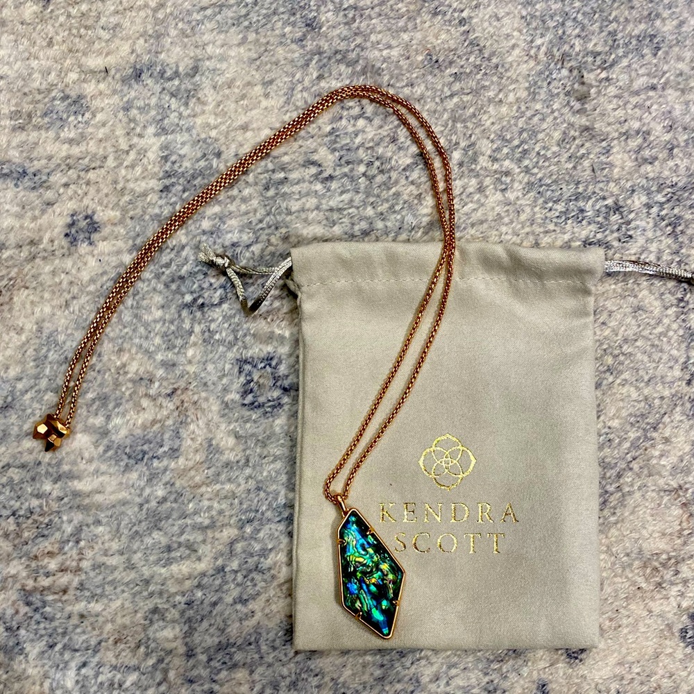 Kendra Scott Rose Gold Necklace